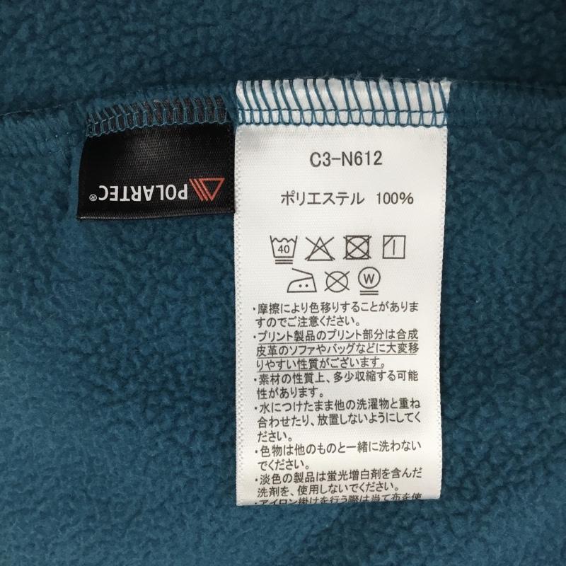 チャンピオン Champion カットソー 長袖 c3-n612 スウェット フリースジャケット プルオーバー M ロゴ、文字 青 / ブルー / メンズ USED 古着 中古 10108417