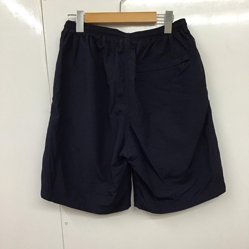 チャンピオン Champion パンツ ショートパンツ ハーフパンツ ショートパンツ ナイロンパンツ L ロゴ、文字 紺 / ネイビー / メンズ USED 古着 中古 10130477