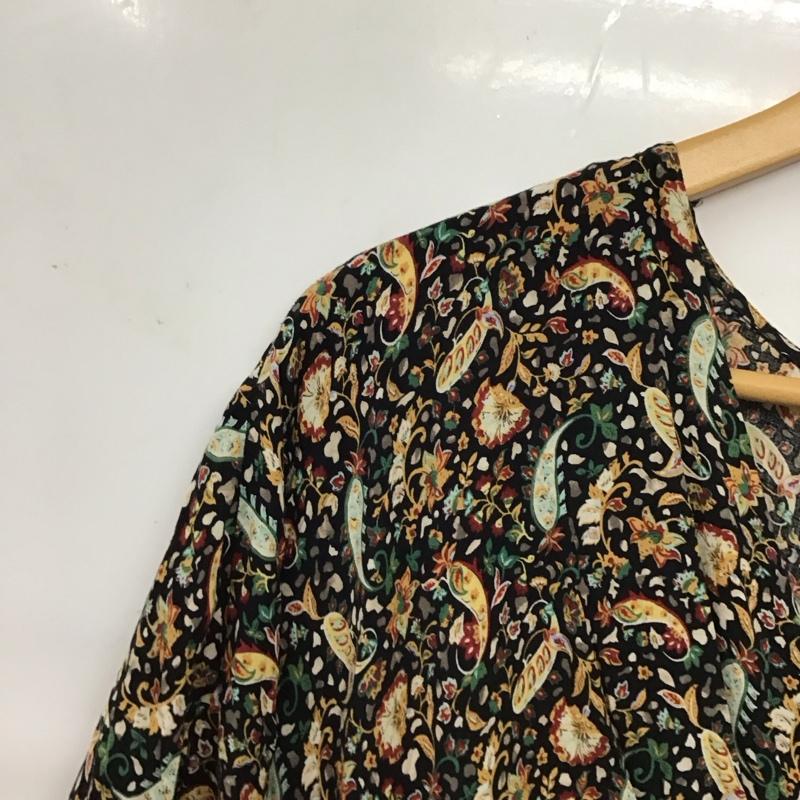 ザラ ZARA ワンピース ロングスカート M 総柄 マルチカラー / マルチカラー / レディース USED 古着 中古 10137449