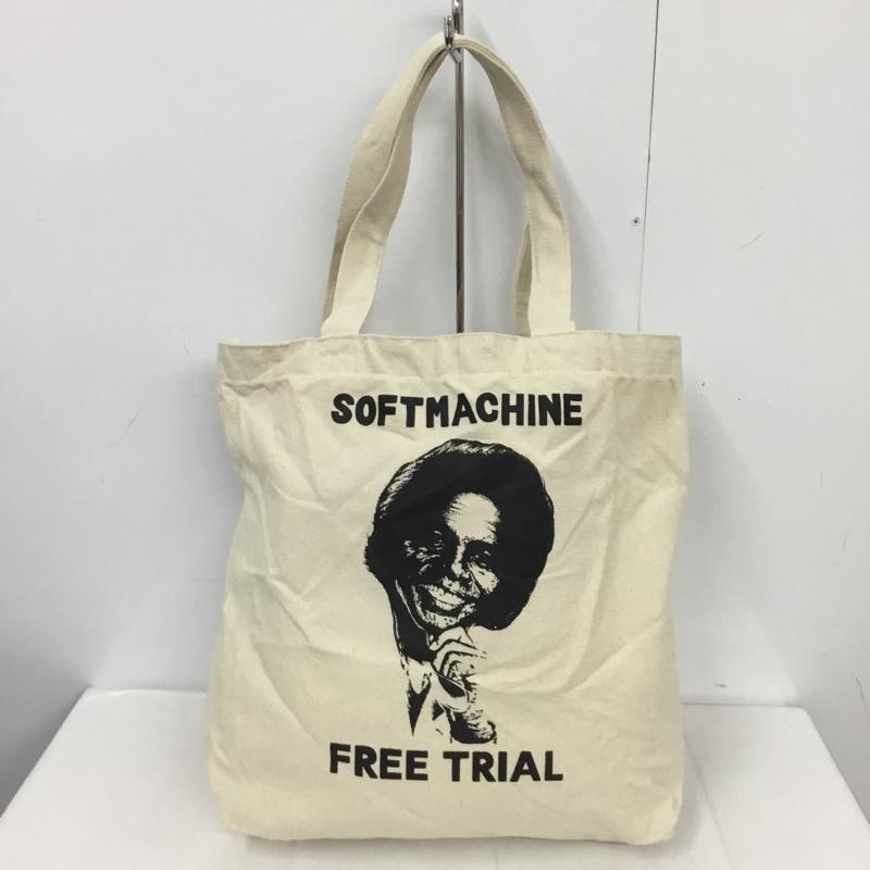 ソフト・マシーン SOFTMACHINE トートバッグ トートバッグ ソウルマン キャンバストート プリント アイボリー / アイボリー / メンズ USED 古着 中古 10125227