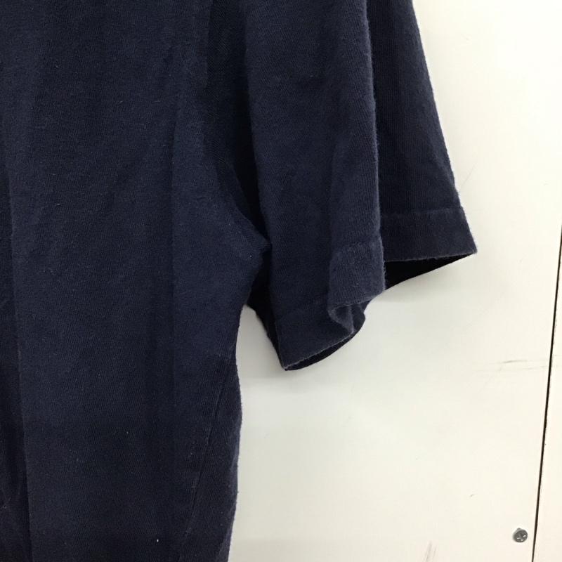 パタゴニア patagonia Tシャツ 半袖 半袖カットソー プリントTシャツ クルーネックカットソー S ロゴ、文字 紺 / ネイビー / メンズ USED 古着 中古 10137065