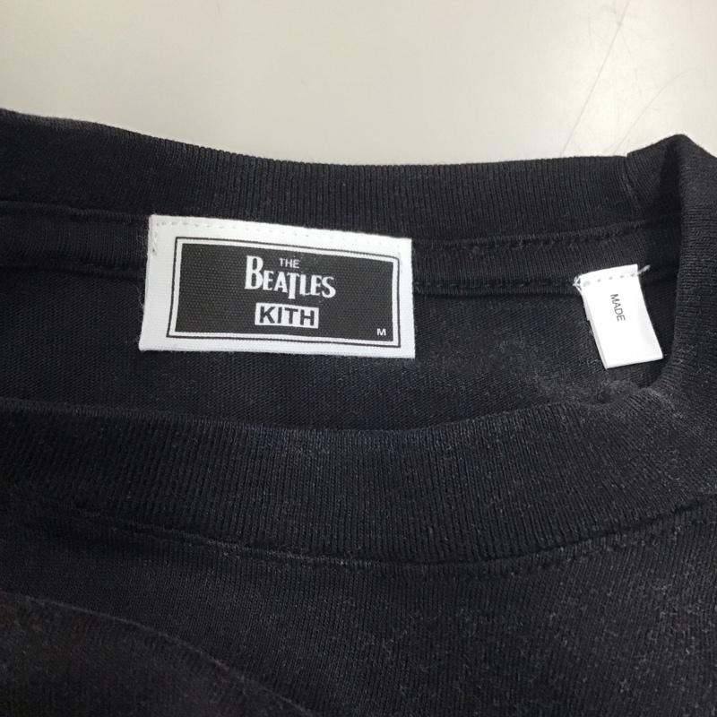 キス KITH Tシャツ 半袖 半袖カットソー プリントカットソー クルーネックカットソー M プリント 黒 / ブラック /  メンズ USED 古着 中古 10111009