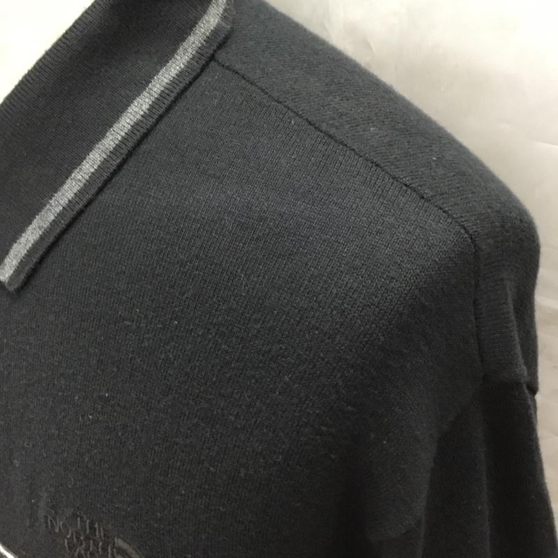 ザノースフェイス THE NORTH FACE ポロシャツ 半袖 nt33603 DACRONQDSWEATERPOLO 半袖ポロシャツ 半袖カットソー S ロゴ、文字 黒 / ブラック / X 白 / ホワイト / X 灰 / グレー / メンズ USED 古着 中古 10108962