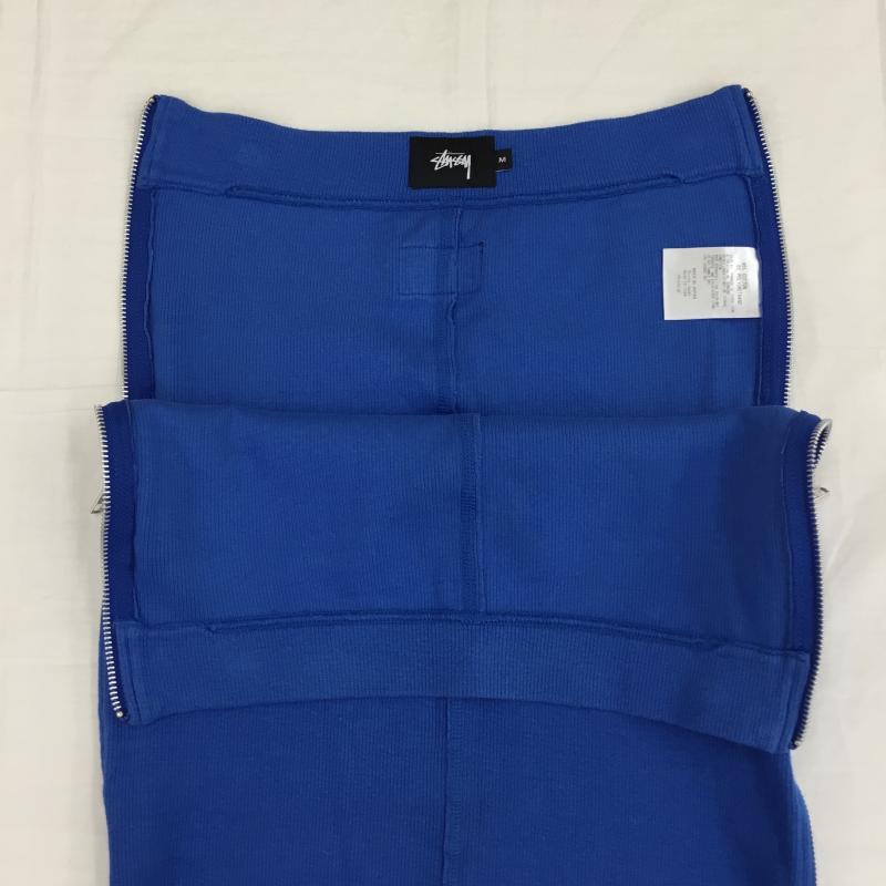 ステューシーウィメン Stussy Women スカート ひざ丈スカート M ロゴ、文字 青 / ブルー / レディース USED 古着 中古 10138286