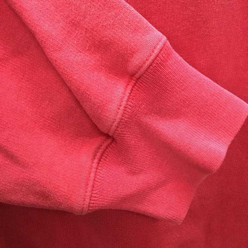 トミーヒルフィガー TOMMY HILFIGER トレーナー 長袖 スウェット 裏起毛 M ロゴ、文字 赤 / レッド /  メンズ USED 古着 中古 10117169