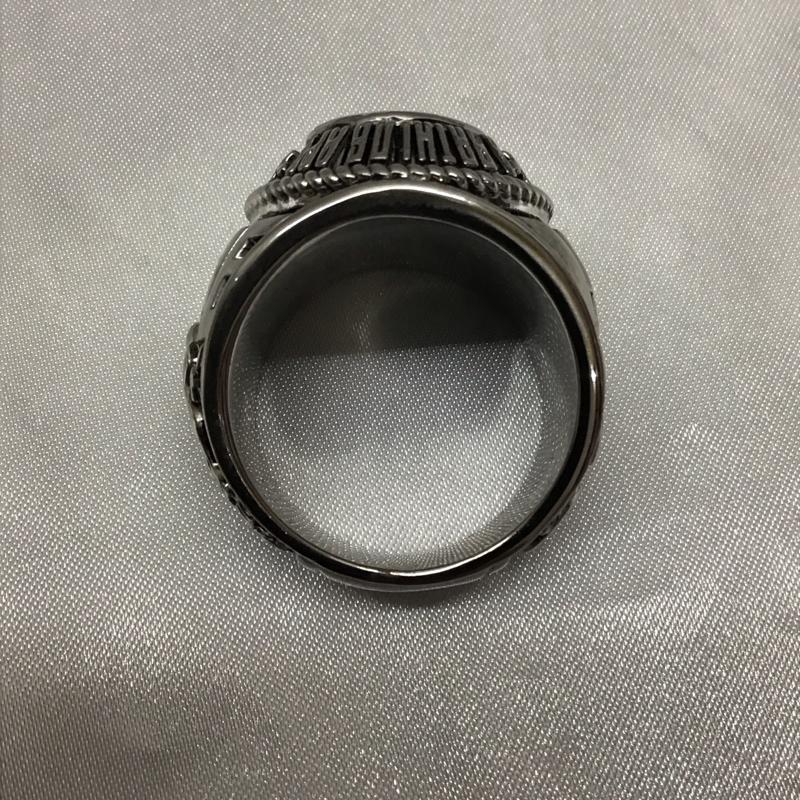 アベイシングエイプ A BATHING APE アクセサリー 指輪 BAPE COLLEGE RING APE HEAD 22号 銀 / シルバー / メンズ USED 古着 中古 10116985