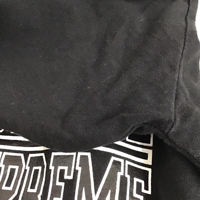 シュプリーム Supreme カットソー 長袖 18ss ロンT stackedTシャツ プリントTシャツ M ロゴ、文字 黒 / ブラック / メンズ USED 古着 中古 10134884