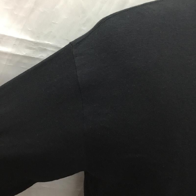 チルトザオーセンティックス tilt The authentics Tシャツ 半袖 半袖カットソー プリントTシャツ クルーネックカットソー 2 無地 黒 / ブラック /  メンズ USED 古着 中古 10112331