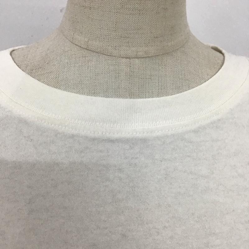 フリークスストア FREAK S STORE カットソー 半袖 326-888-01050 フレンチスリーブチュニックTシャツ FREE 無地 アイボリー / アイボリー / レディース USED 古着 中古 10109694