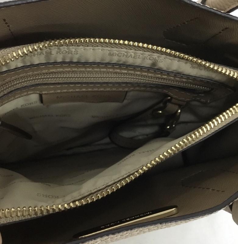 マイケルコース MICHAEL KORS ハンドバッグ ハンドバッグ 30F6GM9T2L 2WAY ショルダーバッグ スクエアバッグ ロゴ、文字 桃 / ピンク / レディース USED 古着 中古 10133304
