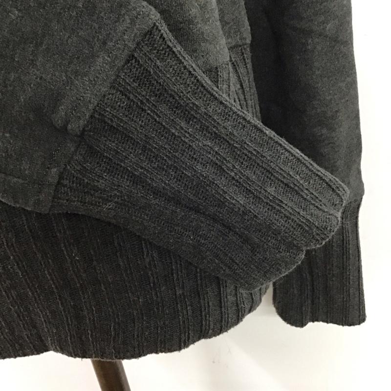 ラルフローレン RALPHLAUREN トレーナー 長袖 KK-RL-KA-2011 裏起毛 リブ切替 L ロゴ、文字 灰 / グレー / レディース USED 古着 中古 10123197