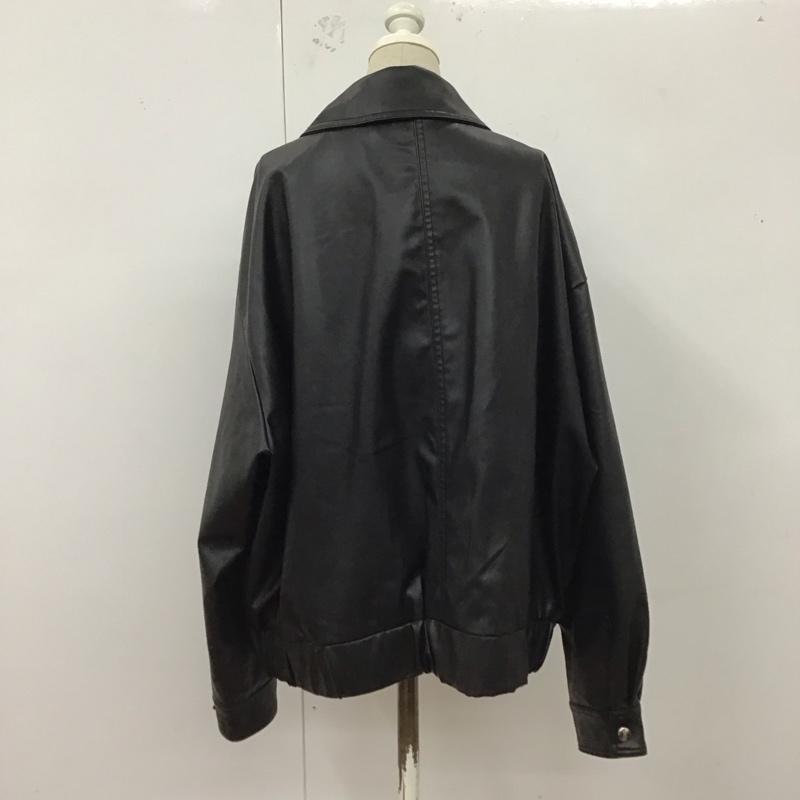 ザラ ZARA ジャケット、上着 ジャンパー、ブルゾン ジップアップジャケット ジャンパー ジャケット カジュアルジャケット アウター M 無地 黒 / ブラック / レディース USED 古着 中古 10123743