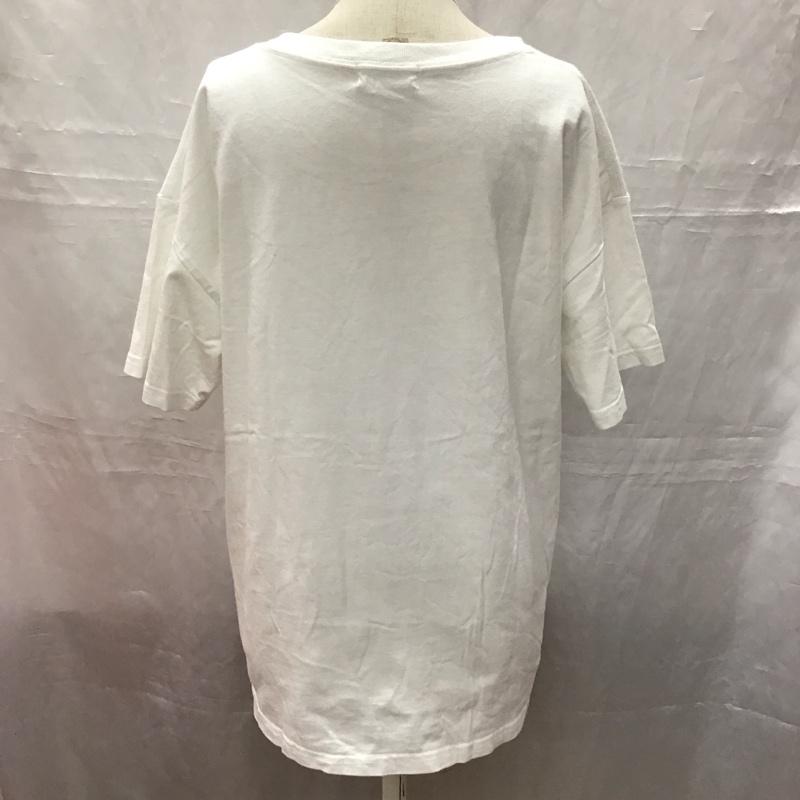 サマンサモスモス Samansa Mos2 Tシャツ 半袖 FREE プリント 白 / ホワイト / レディース USED 古着 中古 10116931