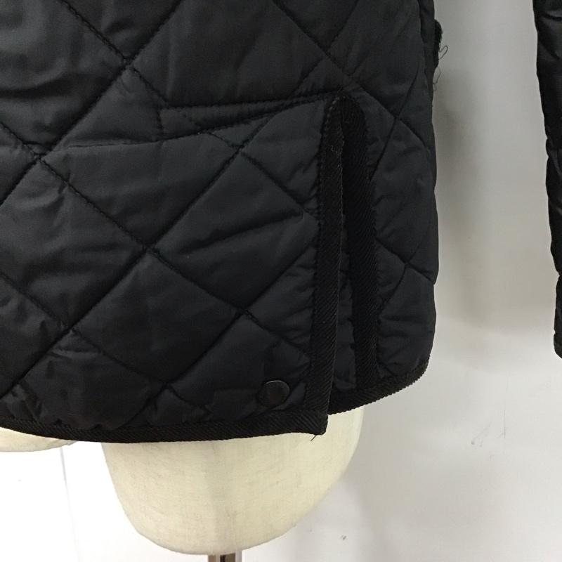 トラディショナルウェザーウェア Traditional Weatherwear ジャケット、上着 ジャケット、ブレザー キルティングジャケット カラージャケット ボタン前開ジャケット アウター 38 無地 黒 / ブラック / メンズ USED 古着 中古 10124665