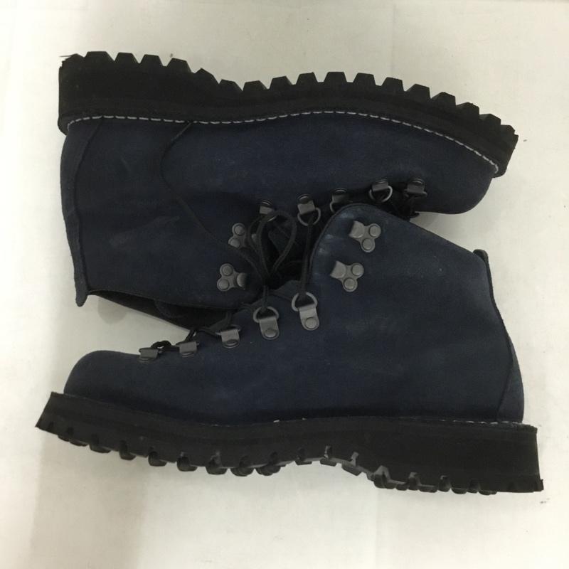 ダナー Danner アウトドアシューズ アウトドアシューズ 33520 マウンテンライト オイルドボブ トレッキングブーツ US7.5 US:7.5 ロゴ、文字 紺 / ネイビー / メンズ USED 古着 中古 10139222
