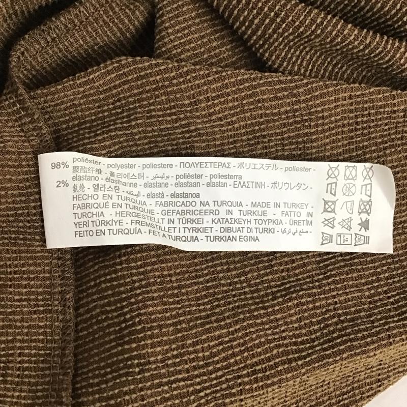 ザラ ZARA ワンピース ロングスカート M 無地 茶 / ブラウン / レディース USED 古着 中古 10131508
