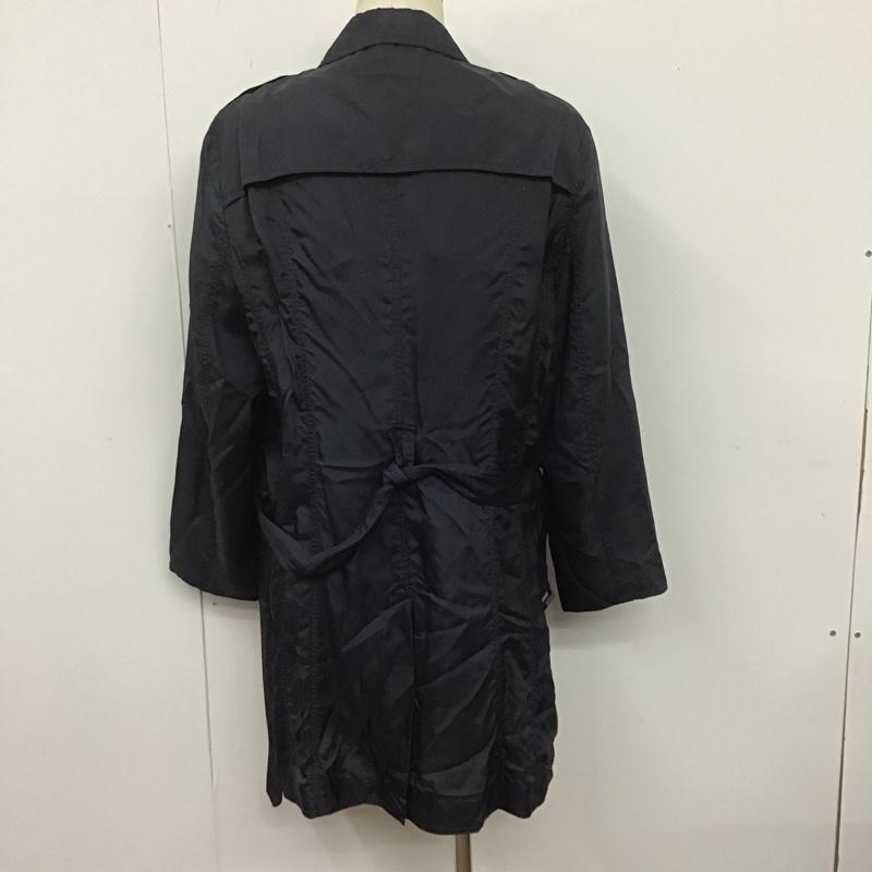 ザラメン ZARA MAN ジャケット、上着 ジャンパー、ブルゾン ロングコート ロングジャケット カラージャケット アウター L 無地 紺 / ネイビー / メンズ USED 古着 中古 10107702