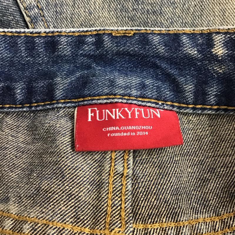 古着 USED パンツ デニム、ジーンズ デニムパンツ ワイドパンツ カジュアルパンツ XL 無地 マルチカラー / マルチカラー /  メンズ USED 古着 中古 10124932