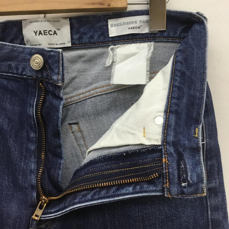 ヤエカ YAECA パンツ デニム、ジーンズ 無地 青 / ブルー / レディース USED 古着 中古 10076223