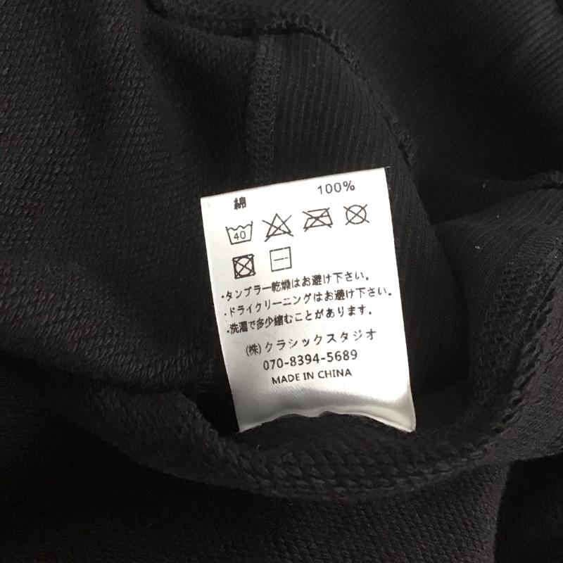 スパーグリーン SUPER GREEN パーカー 長袖 長袖パーカー プルオーバーパーカー スウェット M プリント 黒 / ブラック / メンズ USED 古着 中古 10139278