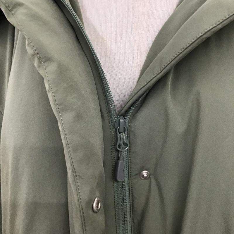 マウジー MOUSSY ジャケット、上着 ダウンジャケット 010faw30-5900 HOODEDMIDDLEPUFFERジャケット ジップアップジャケット アウター 2 無地 カーキ / カーキ / レディース USED 古着 中古 10119062
