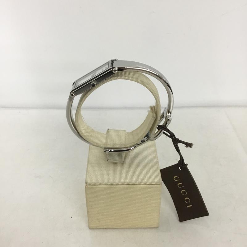 グッチ GUCCI 腕時計 アナログ(クォーツ式) YA015561 ダイヤモンド ロゴ、文字 銀 / シルバー / レディース USED 古着 中古 10134873