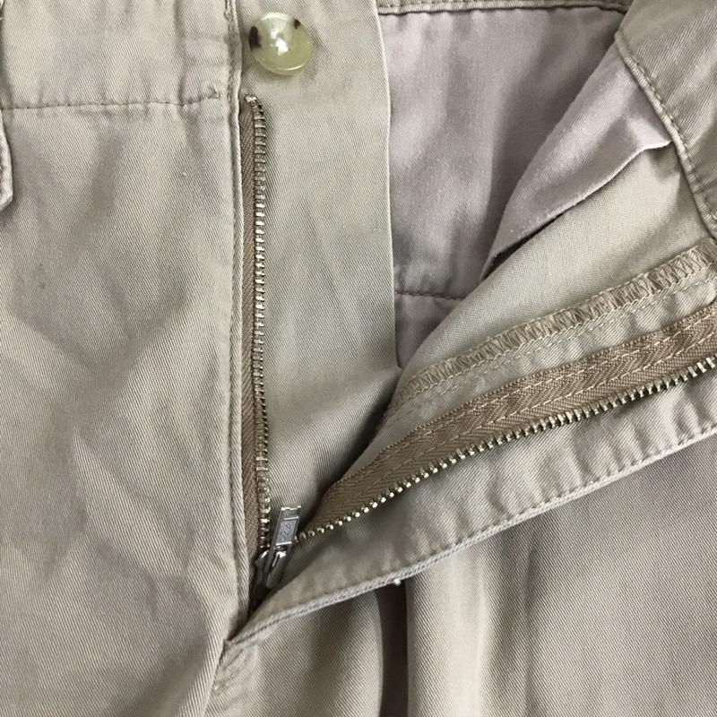 フレッドペリー FRED PERRY パンツ チノパン チノパン ワイドパンツ カジュアルパンツ L 無地 ベージュ / ベージュ /  メンズ USED 古着 中古 10128630