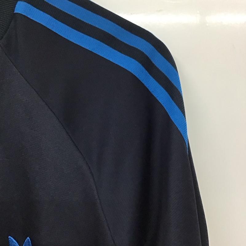 アディダス adidas ジャケット、上着 ジャケット、ブレザー トラックジャケット 00s L 無地 紺 / ネイビー / レディース USED 古着 中古 10131559