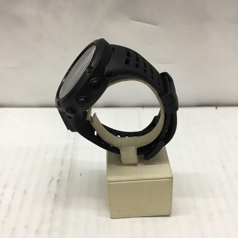 スント SUUNTO 腕時計 デジタル AMBIT2 100M-300FT-10BAR GPS 箱有 ロゴ、文字 黒 / ブラック / メンズ USED 古着 中古 10106656