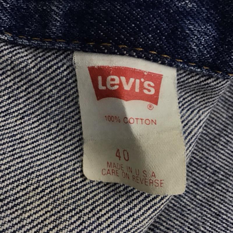リーバイストラウスアンドコー Levi Strauss & co. ジャケット、上着 ジャンパー、ブルゾン デニムジャケット Gジャン アウター カジュアルジャケット 40 ダメージ加工 インディゴ / インディゴ / メンズ USED 古着 中古 10150288