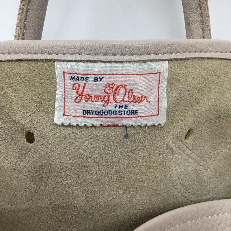 ヤングアンドオルセン YOUNG&OLSEN トートバッグ トートバッグ ロゴ、文字 桃 / ピンク / レディース USED 古着 中古 10111510
