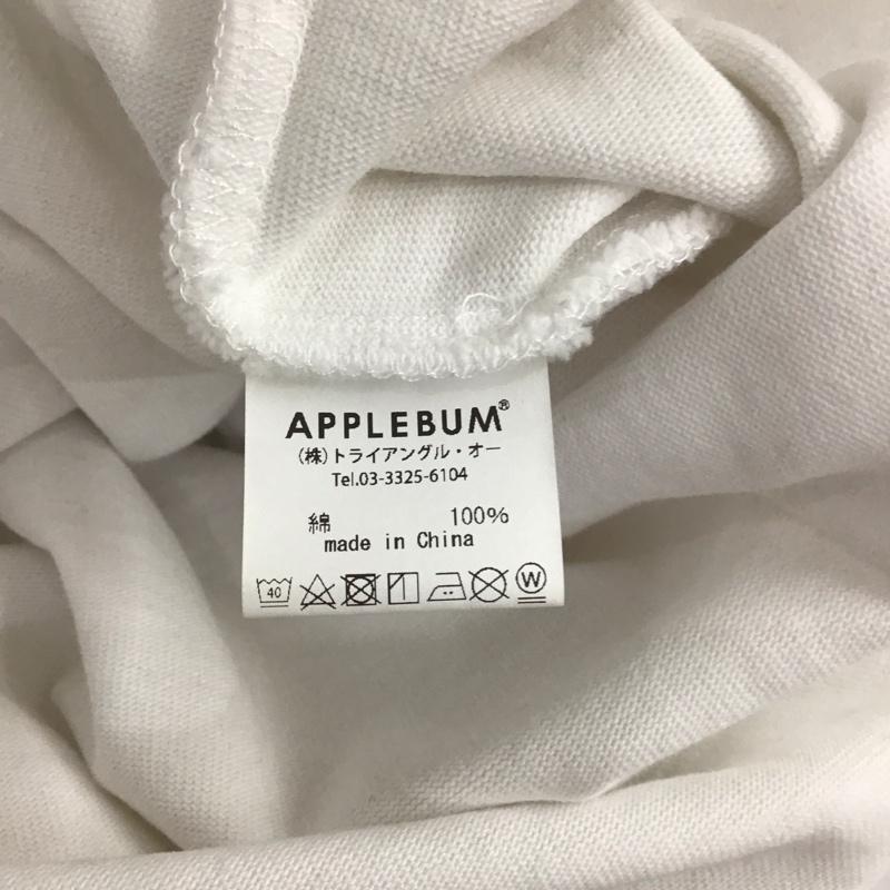 アップルバム APPLEBUM Tシャツ 半袖 半袖カットソー プリントTシャツ クルーネックカットソー the chronic XL プリント 白 / ホワイト / メンズ USED 古着 中古 10130004