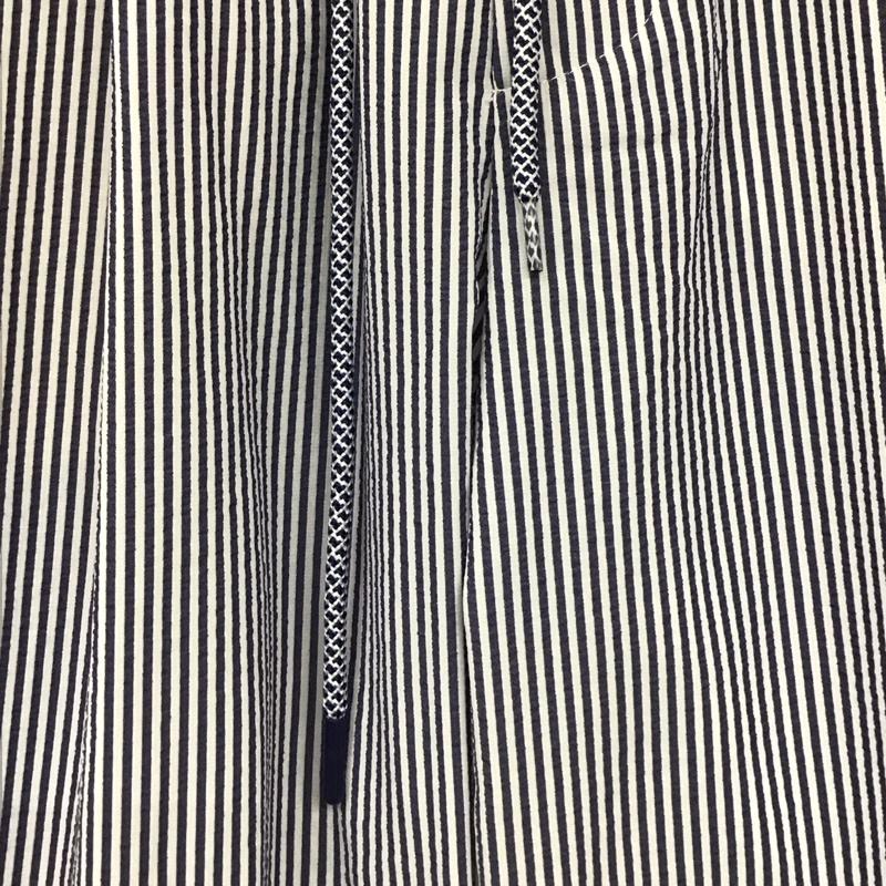 ザラ ZARA パンツ ワークパンツ、ペインターパンツ ワークパンツ ワイドパンツ カジュアルパンツ XL ストライプ 白 / ホワイト / X 水色 / ライトブルー / メンズ USED 古着 中古 10130744