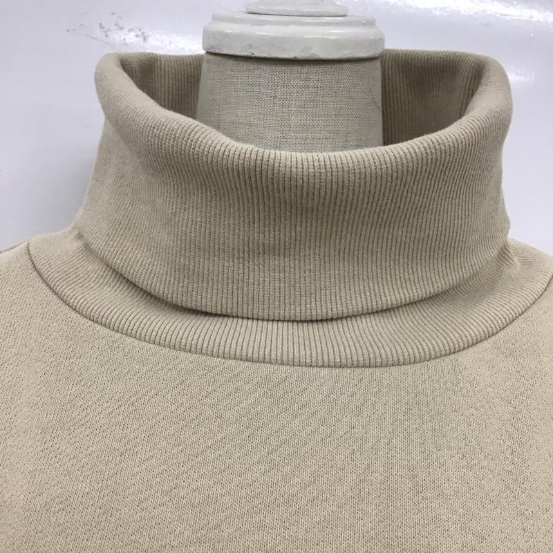 フリークスストア FREAK S STORE トレーナー 長袖 1322248901233 ヘビーウェイトタートルネックスウェット 長袖トレーナー FREE 無地 ベージュ / ベージュ / レディース USED 古着 中古 10121040
