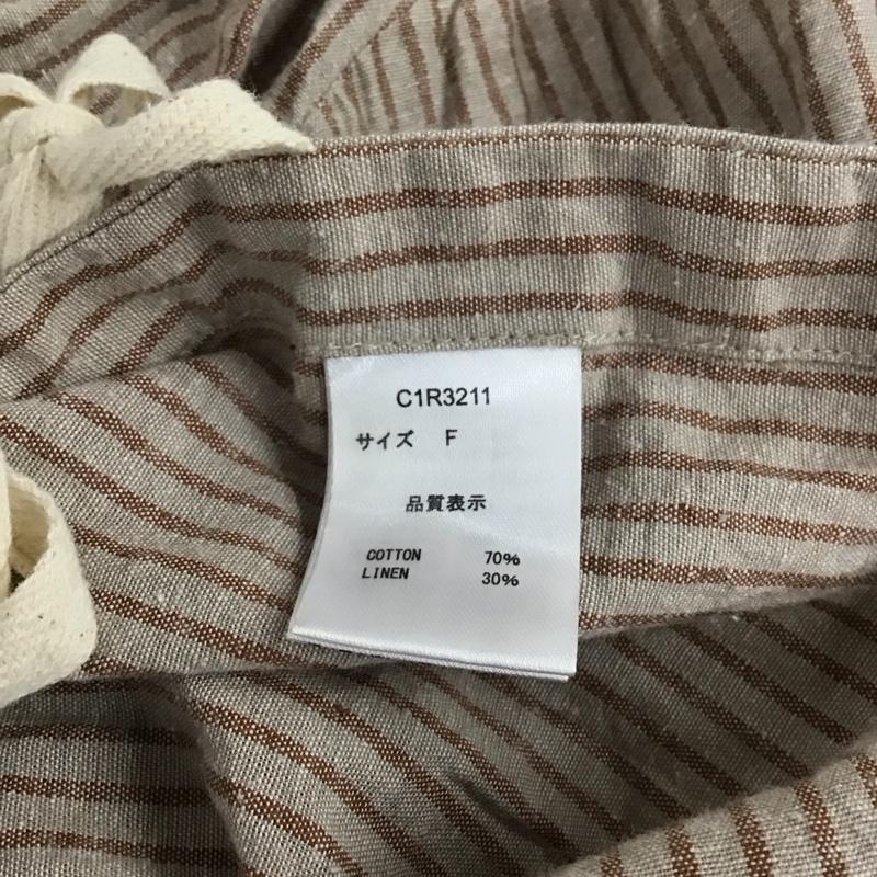 セポ cepo シャツ、ブラウス 長袖 FREE ストライプ マルチカラー / マルチカラー / レディース USED 古着 中古 10122212