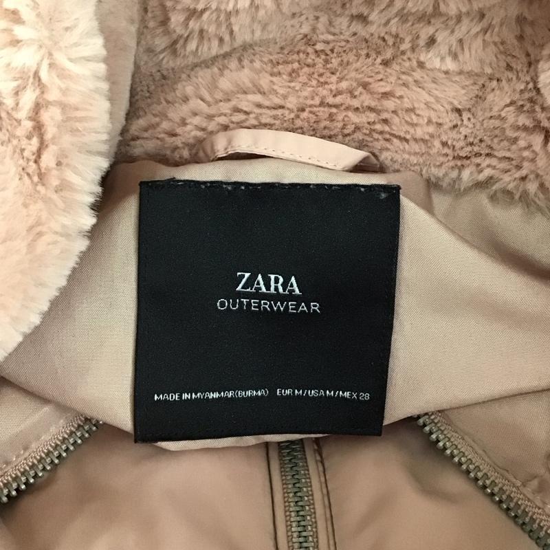 ザラ ZARA ジャケット、上着 ジャケット、ブレザー 中綿ジャケット M 無地 桃 / ピンク / レディース USED 古着 中古 10120829