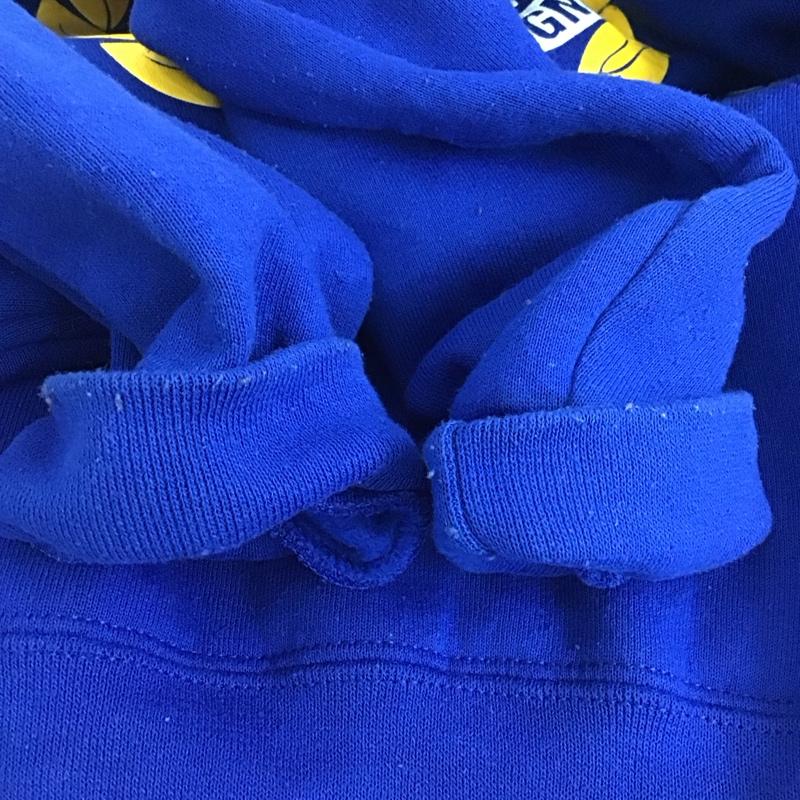 ラッセルアスレティック Russell Athletic パーカー 長袖 M プリント 青 / ブルー / メンズ USED 古着 中古 10134542