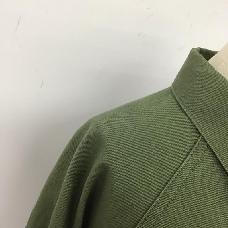アズールバイマウジー AZUL BY MOUSSY ジャケット、上着 ジャケット、ブレザー 250CAS30-365H ミリタリージャケット S 無地 カーキ / カーキ / レディース USED 古着 中古 10109697