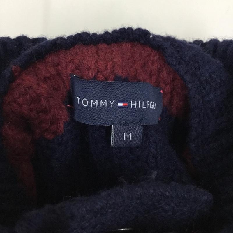 トミーヒルフィガー TOMMY HILFIGER ジャケット、上着 ジャケット、ブレザー 長袖ニットジャケット 前開きニットカーディガン カジュアルジャケット M ボーダー柄 マルチカラー / マルチカラー / メンズ USED 古着 中古 10113546
