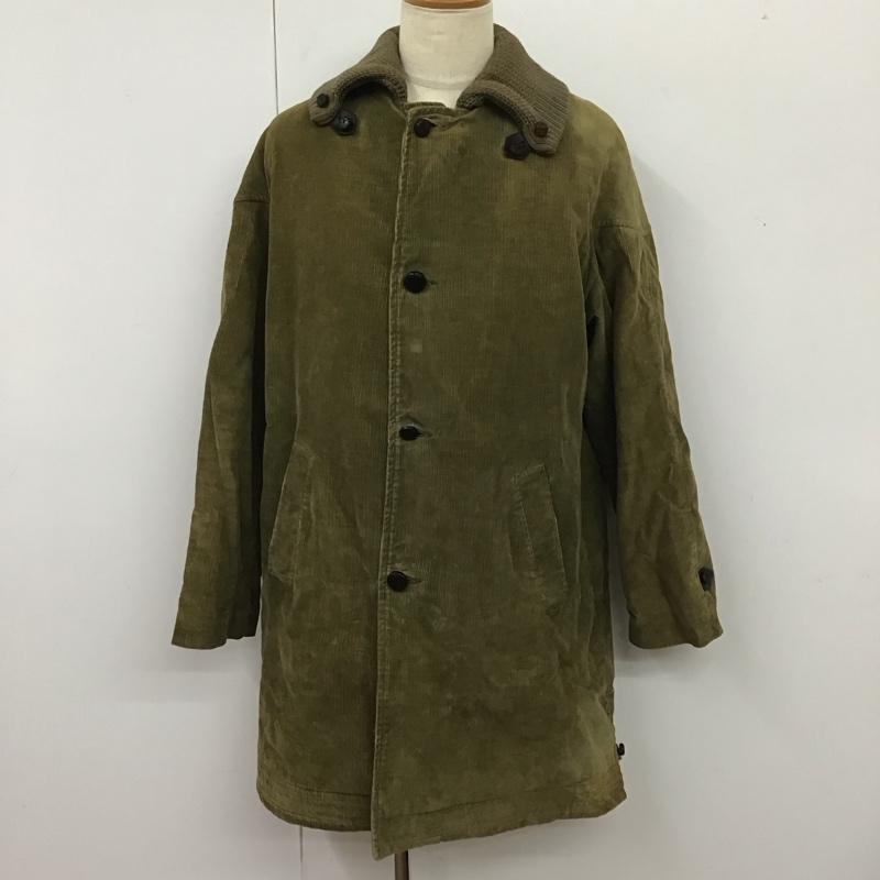 古着 USED コート コート一般 コーデュロイ 50年代 無地 カーキ / カーキ / メンズ USED 古着 中古 10112680
