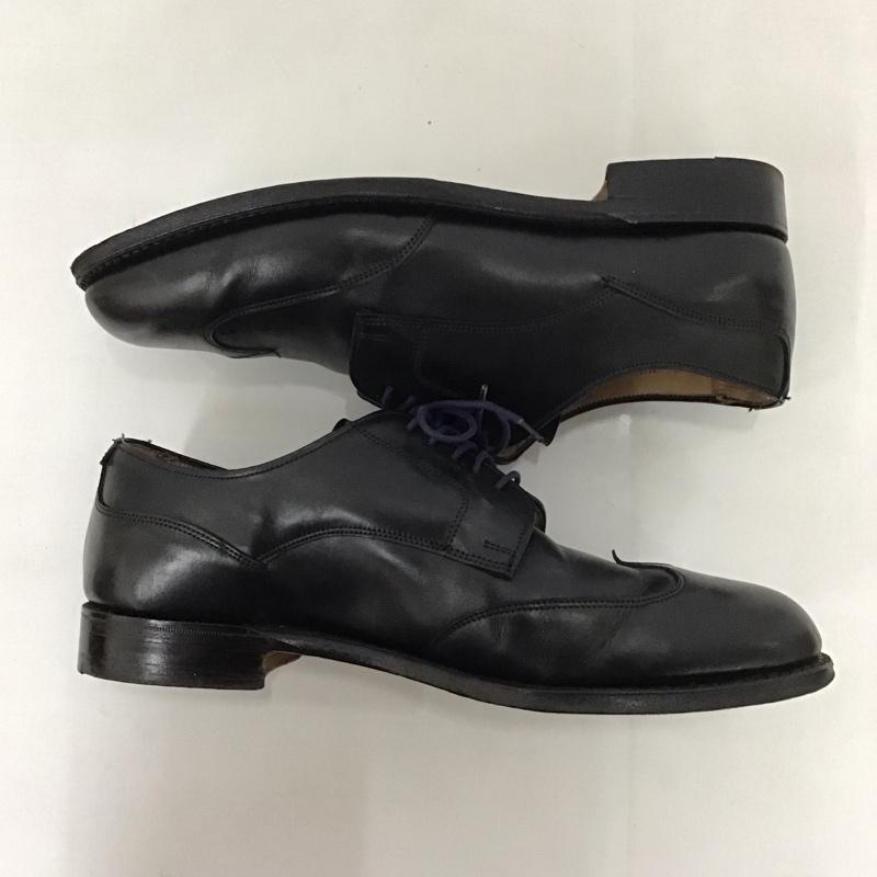 ポールスミス Paul Smith 革靴 革靴 ビジネスシューズ レザー イングランド製 無地 黒 / ブラック / メンズ USED 古着 中古 10122830