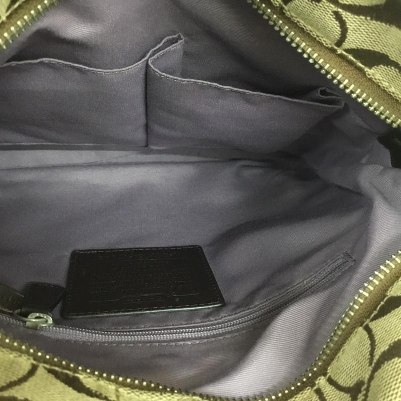 コーチ COACH ショルダーバッグ ショルダーバッグ F17088 シグネチャー 総柄 ベージュ / ベージュ / X 茶 / ブラウン / レディース USED 古着 中古 10137940