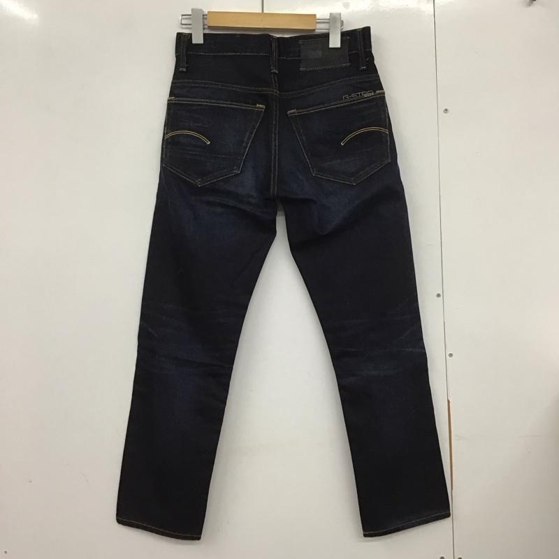ジースターロゥ G-STAR RAW パンツ デニム、ジーンズ デニムパンツ スリムパンツ カジュアルパンツ 28インチ 無地 インディゴ / インディゴ / メンズ USED 古着 中古 10132238