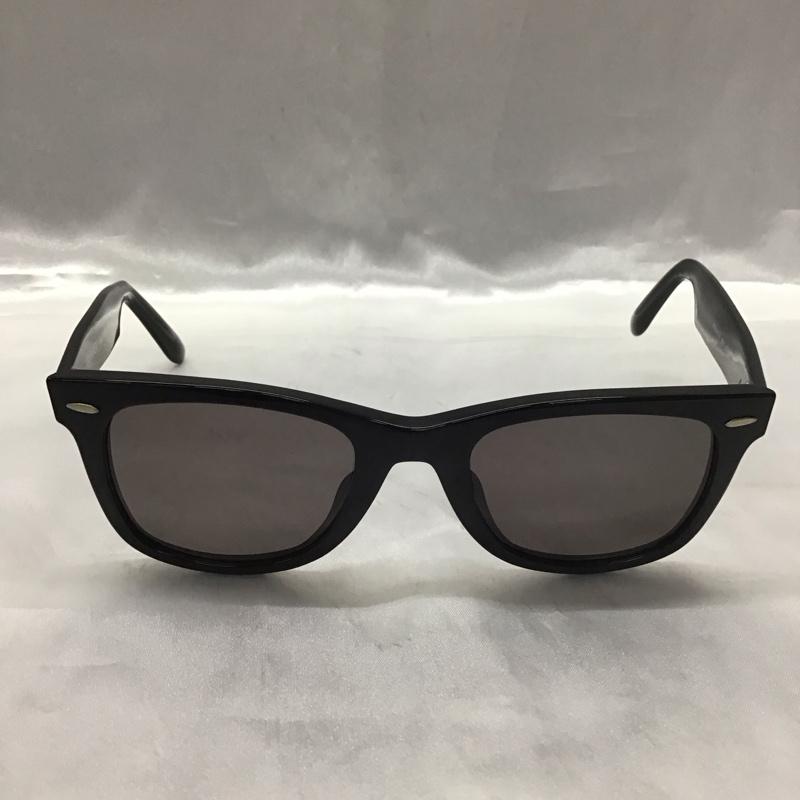 レイバン Ray-Ban めがね・サングラス サングラス RB2140-F 901 WAYFARER ロゴ、文字 黒 / ブラック / メンズ USED 古着 中古 10113371