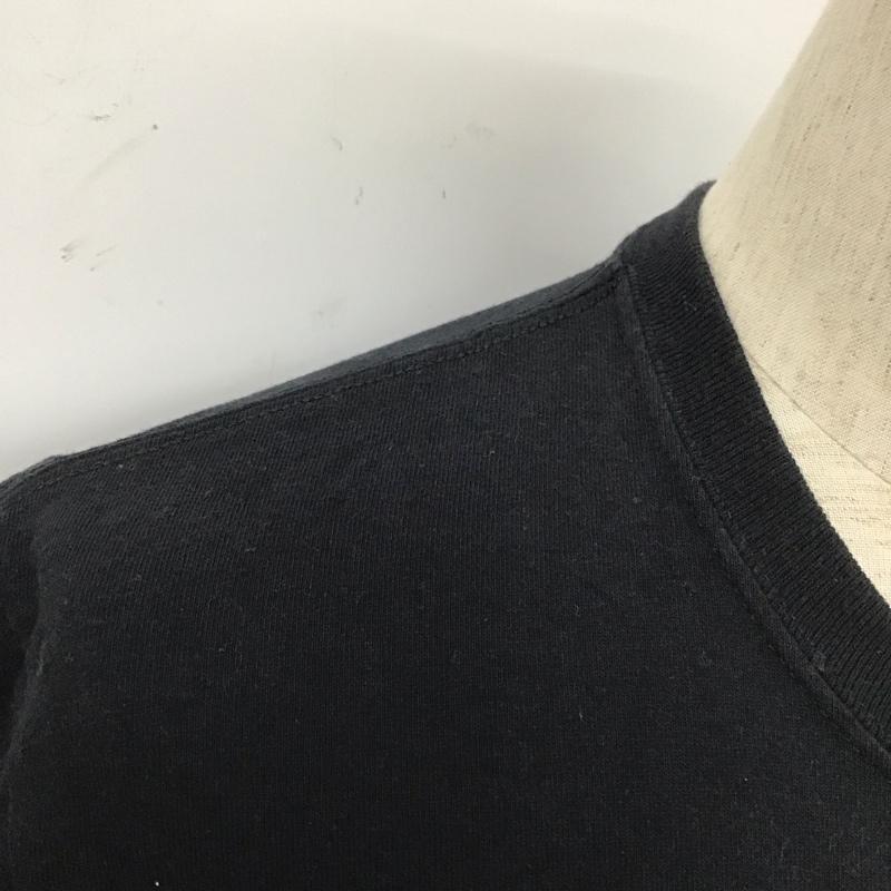 ハフ HUF Tシャツ 半袖 半袖カットソー プリントTシャツ クルーネックカットソー S ロゴ、文字 黒 / ブラック /  メンズ USED 古着 中古 10110919
