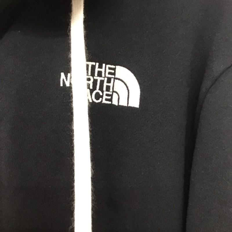 ザノースフェイス THE NORTH FACE パーカー 長袖 nt12442 リアビューフルジップフーディ ジップアップパーカー XL ロゴ、文字 黒 / ブラック / メンズ USED 古着 中古 10133262