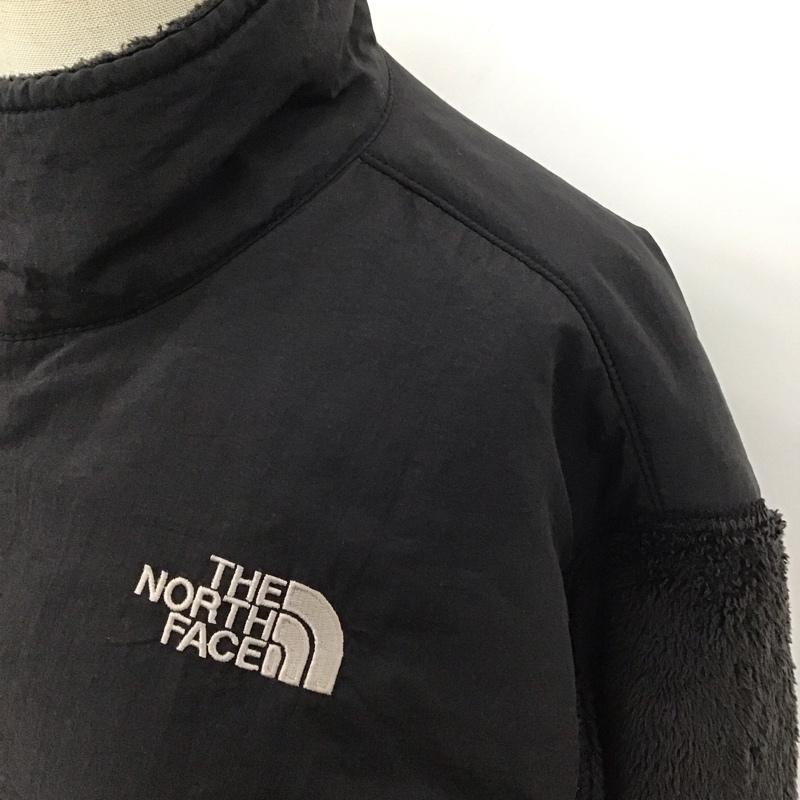 ザノースフェイス THE NORTH FACE ジャケット、上着 ジャケット、ブレザー ジップアップジャケット ジャンパー ジャケット カジュアルジャケット アウター XL ロゴ、文字 黒 / ブラック / レディース USED 古着 中古 10122878