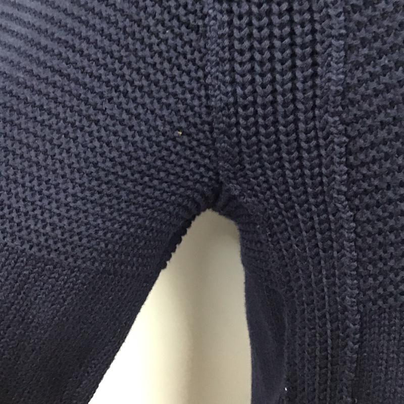エディーバウアー Eddie Bauer カーディガン 長袖 長袖ニットカーディガン リブニットカーディガン 前ボタン XS 無地 紺 / ネイビー / メンズ USED 古着 中古 10114196