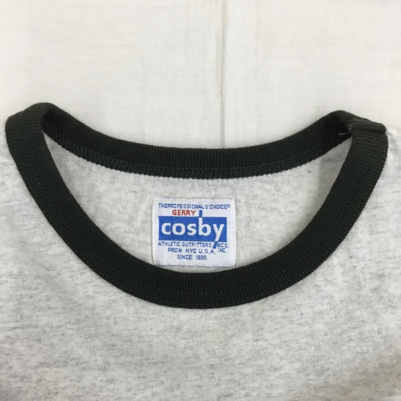 フリークスストア FREAK S STORE Tシャツ 半袖 Gerry Cosby FREE ロゴ、文字 灰 / グレー / X 緑 / グリーン / メンズ USED 古着 中古 10139205