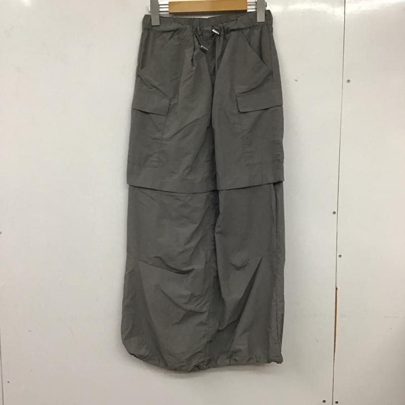 ローリーズファーム LOWRYS FARM スカート ロングスカート lf523014mc 2wayポケットスカート FREE 無地 灰 / グレー / レディース USED 古着 中古 10136109